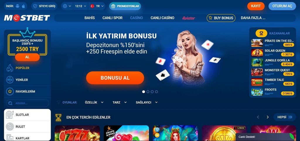 Вход в Mostbet вместе с другими прекрасными функциями